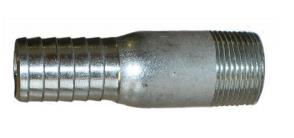 Galvanised Swage Nipple 40mm