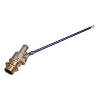 COB-700-40 #1. Cobra Float Valve with Side Inlet Rough Brass