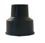 PLCONEBL #1. Closetcone Black PVC