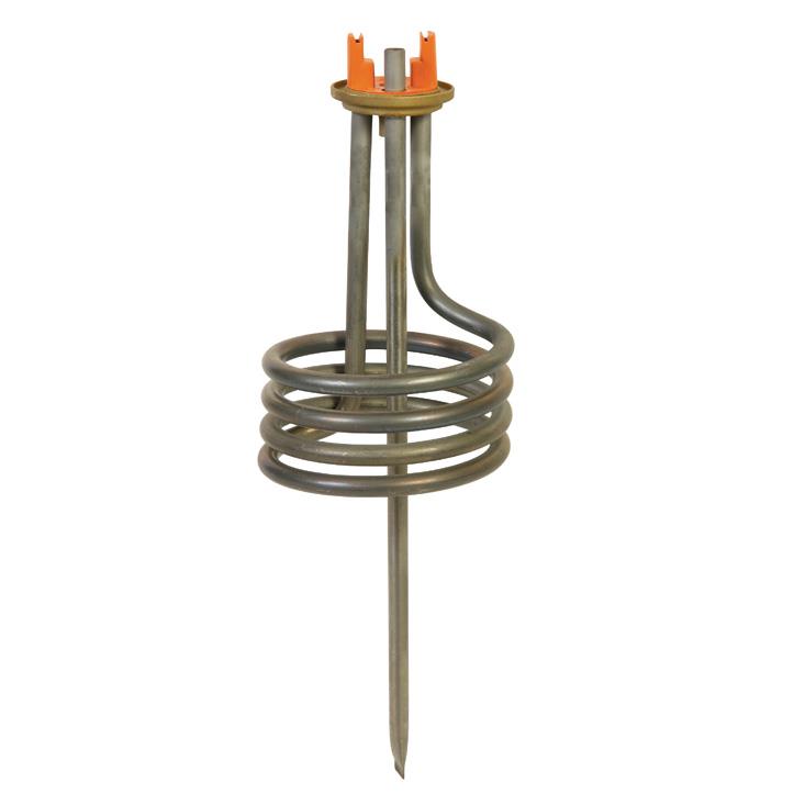 ELK-140-KWI-C #2. Kwikot 4KW Kwikheat Spiral Element (coated)