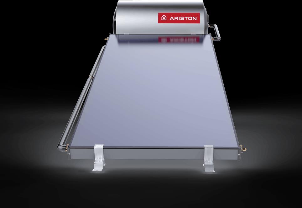 3022328 #2. Solar Water Heater - THERMO DR 100 FP 1 BK PF - Pitch Roof Installation kit included